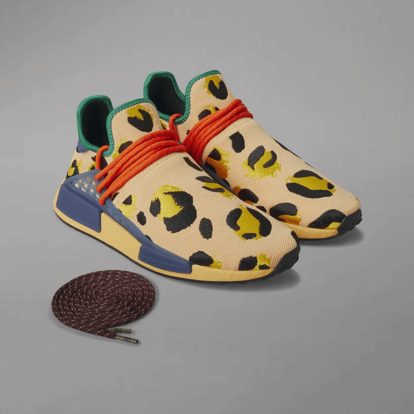 Pharrell Williams x adidas HU NMD Animal Print Bold Gold HP3221